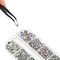 4488 Pieces Nail Art Rhinestones Crystal Flatback Rhinestones with Rhinestone Picker Pick Up Tweezers for Nails Art Clothes Shoes Bags Decoration (Colorful, AB Color and Clear)